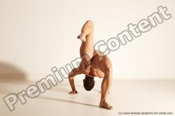 Modern Aerobic reference poses of Estera